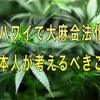 ハワイで大麻合法化、日本人への影響は？知っておこう大麻の秘密