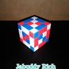 ルービックキューブで模様を作りました！　Rubik's Cube art design