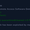 LetsDefend level 1 alert SOC108 - Malicious Remote Access Software Detected event-id 38