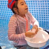 氷で発掘🧊とプール遊び🏊