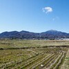 大山が見えるなぁ・・・田圃を車両基地にしてしまおう！