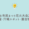 えびな市民まつり花火大会2025｜日程・穴場スポット・屋台情報まとめ