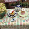 春のお庭で撮影