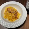 今日の晩酌〆飯は、どシンプル【カルボナーラ】