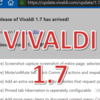 コンテキストメニューを大幅に増加して待望の Vivaldi 1.7 リリース！