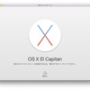 Mac miniをMac OS X El Capitanにアップグレードしました。