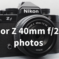 Zfのキットレンズ Nikkor Z 40mm f/2(SE)レビュー＆作例集