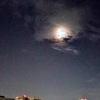 昨夜見ることができた幻想的な月光冠🌕