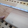 端材のカフェ板でデスク用の棚を作るpart1