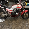 CB750Fの特注ショートカチ上げ管