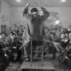 1956年の東京交響楽団リハーサル風景（中村立行氏撮影）