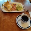 戸田の「カフェ エトルア」でモーニングセットを食べました☕