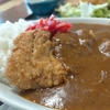いそしぎ の定食とカツカレー（辛口）