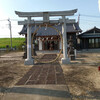 避来矢神社の“夏越しの祀り”で輪くぐりに