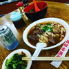 台北市青島東路「皇家黄牛肉麺」