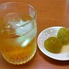 ノンアルコ〜ル梅酒風ドリンクでオトナキブンを味わぅ…❤🥃(*˘ー˘*)