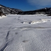 Winter colors １１ … 「 氷結の錦秋湖 と 2019雪あかり 」