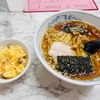 ほうらい｜京成立石｜ラーメン＆半チャーハン☆卵が多