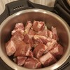 【夕飯　約960円】ホットクックで超かんたん豚の角煮、とんぶり等