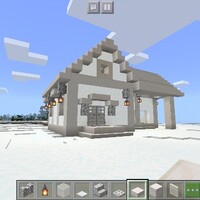 雪をメインに使った家の作り方 マイクラ Sくんのminecraft