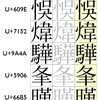 'jp04'の追加5文字サポートは見送り