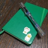 ◎モレスキン(MOLESKINE) ルールド(横罫)ノートブック◎グリーンでハードなやつがやってきた！その名は...？