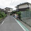 登校の風景：とても蒸し暑い朝