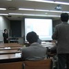 平成19年度修士論文発表会。