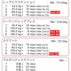 昨日の筋トレ