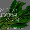 1255食目「春先らしい名前の野菜[ちょいさむ]」めずらしい野菜を見つけました！