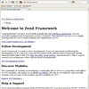  Zend Framework 2.0 beta2でquick startしてみた。