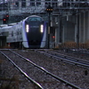 E353系S101編成長野総合車両センター入区・出区