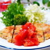豚肉のチーズパン粉焼き＆海辺のお散歩