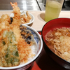 サービス天丼かけそばセット