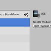 unity errorメモ　No iOS module loaded.