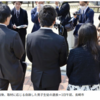 自殺生徒の遺族が卒業式に