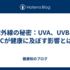 紫外線の秘密：UVA、UVB、UVCが健康に及ぼす影響とは？