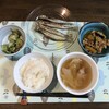 カルボナーラとししゃも