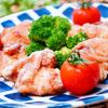 鶏のから揚げ＆塩こんぶとツナのレンジピーマン