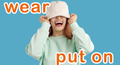 「着る」を「着る」を表すput on / wear の違いとは？正しく使い分けしましょう
