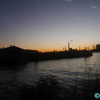 2022年元旦≪#1≫　― 夜明け前の鶴見線の車窓と海芝浦駅の混雑 ―