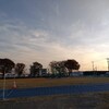 11月19日。早朝にトラックで1000m×10本。