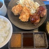 『からやま』で人気の定食を食べる。