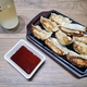 大阪餃子通信：三種の餃子合盛のセンベロセットがお得！「陸丸」【兵庫 立花】