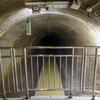 小平市ふれあい下水道館を見学して地下25mにある直径4.5mの下水道管の中に入った！