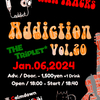 2024,01.06(SAT) - "Addiction Vol.20" - Live at 天満橋 RAW TRACKS