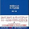 第１２４０冊目　40歳からのモテる技術 [単行本（ソフトカバー）]　青木一郎 (著) 　