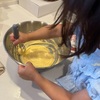 おままごと付き合うの辛くて、代わりにホットケーキ作りで時間を潰してる