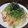 お気に入り､干し海老の和風ペペロンチーノで､ランチ　🍝
