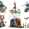 レゴ クリエイター2019年後半夏の新製品が公開：メリーゴーランド、ヘリコプター、ペットハウス、山小屋など